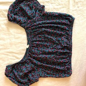 Flowy Floral Crop Top
